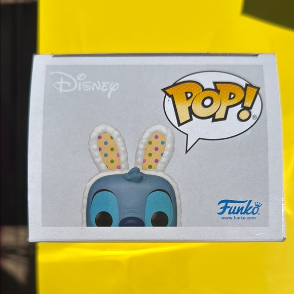 Pop! Stitch Vinyl Figure with Bunny Ears - Picture 5 of 5